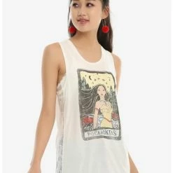 Wholesale ๐ฅฐ Disney Pocahontas Tarot Card Lace ๐ง Girls Tank Top ๐