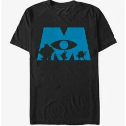 Hot Sale 🎁 Monsters Inc. Logo Silhouette T-Shirt 😍