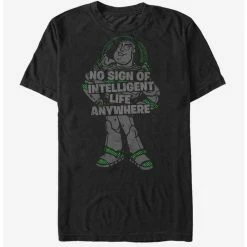 Discount 😍 Toy Story Buzz Lightyear No Sign of Intelligent Life T-Shirt 🔥