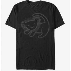 Cheap 😉 Lion King Simba Cave Painting T-Shirt ✔️