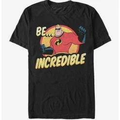 New ❤️ Disney Pixar The Incredibles Be Incredible T-Shirt 👏