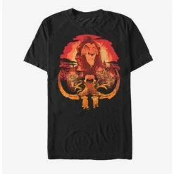 Brand new 😍 Disney The Lion King Scar Elephant Graveyard T-Shirt 😉