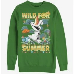 New 🔥 Frozen Olaf Wild for 🌞 Summer Sweatshirt 😍