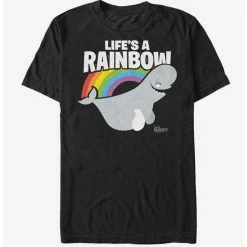 Top 10 😍 Disney Pixar Finding Dory Bailey Life is a Rainbow T-Shirt 😉