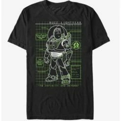 Cheap ⭐ Toy Story Buzz Lightyear Diagram T-Shirt ⌛