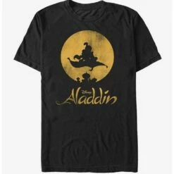 Outlet 🛒 Disney Aladdin Magic Carpet Silhouette T-Shirt 🎉