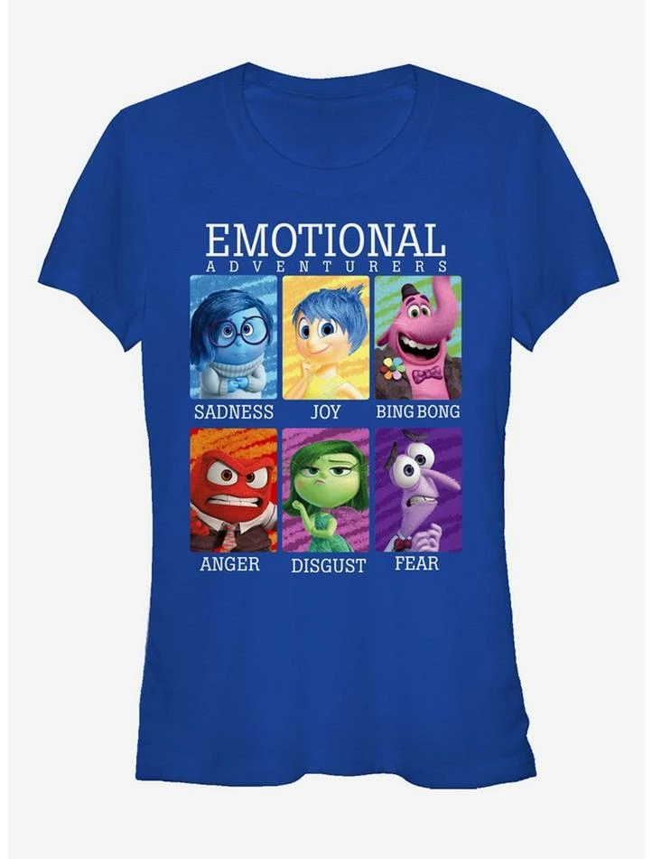 Best Sale ๐ Disney Pixar Inside Out Emotional Adventurers ๐ง Girls T-Shirt ๐