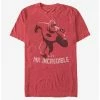 Outlet 😍 Disney Pixar The Incredibles Mr. Incredible Ready T-Shirt 🎁