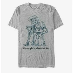 New 😉 Toy Story Woody and Buzz Friends T-Shirt ❤️