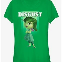 Best reviews of 🔥 Disney Pixar Inside Out Disgust Portrait 👧 Girls T-Shirt 🎉