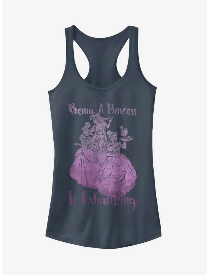 Top 10 ❤️ Disney Being a Princess is Exhausting 👧 Girls Tank 😍