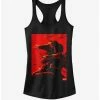 Promo 💯 Disney Mulan Classic Poster 👧 Girls Tank Top ⭐