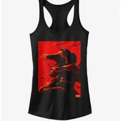 Promo 💯 Disney Mulan Classic Poster 👧 Girls Tank Top ⭐