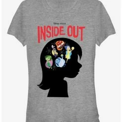 Best deal ✔️ Disney Pixar Inside Out Riley Emotions Silhouette 👧 Girls T-Shirt 🥰