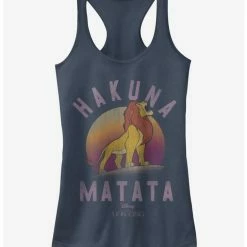 Best Pirce 🥰 Disney The Lion King Simba Hakuna Matata 👧 Girls Tank Top 😍