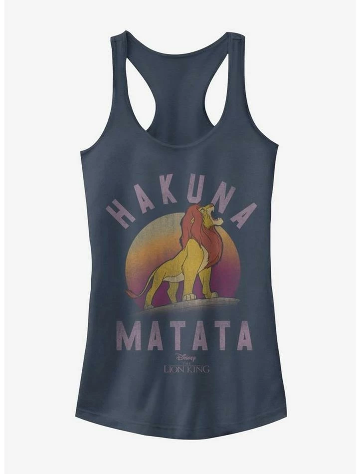 Best Pirce 🥰 Disney The Lion King Simba Hakuna Matata 👧 Girls Tank Top 😍