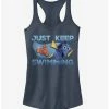 Buy 🎉 Disney Pixar Finding Dory Just Keep Swimming Current 👧 Girls Tank 😀