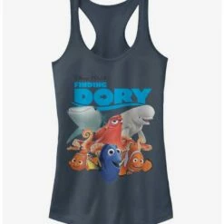 Best Pirce ❤️ Disney Pixar Finding Dory Whole Gang 👧 Girls Tank 😍