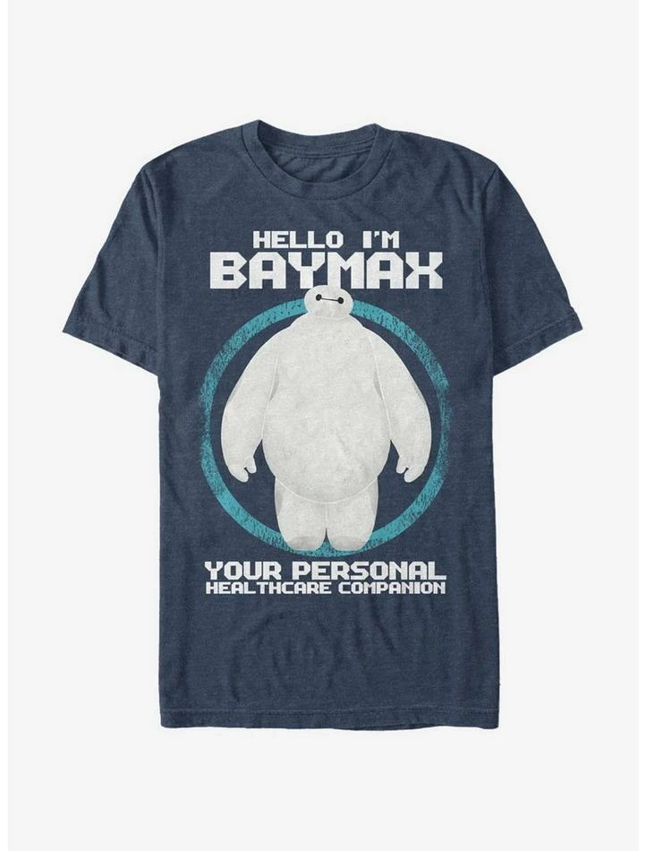 Cheap ๐งจ Big Hero 6 Hello I'm Baymax T-Shirt ๐