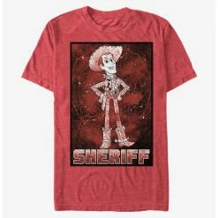 Budget 🤩 Toy Story Sheriff Woody Poster T-Shirt 🥰