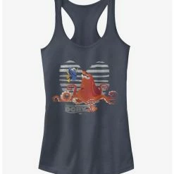 Buy 👍 Disney Pixar Finding Dory Hank Dory Heart 👧 Girls Tank ✨