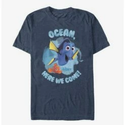 Buy 🎁 Disney Pixar Finding Dory Ocean Here We Come T-Shirt 😉