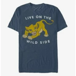 Coupon 🛒 Lion King Simba Live on the Wild Side T-Shirt 🎁
