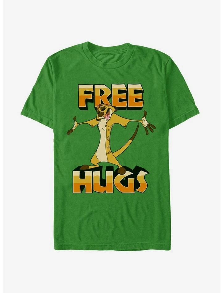 New โญ Lion King Timon Free Hugs T-Shirt ๐ - Image 3