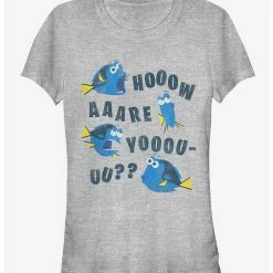 Best Sale ✨ Disney Pixar Finding Dory Whale How Are You 👧 Girls T-Shirt 🔔