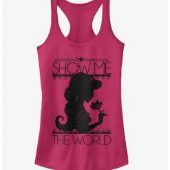 Wholesale 🥰 Disney Aladdin Jasmine Show Me The World 👧 Girls Tank Top ⭐