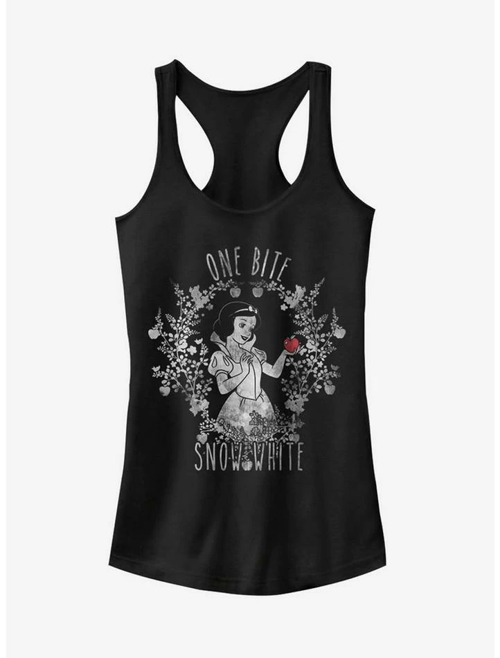 Best Pirce โญ Disney Snow White And The Seven Dwarfs One Bite ๐ง Girls Tank Top ๐คฉ