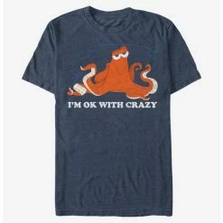 Cheap 🧨 Disney Pixar Finding Dory Hank Ok Crazy T-Shirt 👍