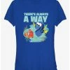 Buy 🤩 Disney Pixar Finding Nemo Always A Way 👧 Girls T-Shirt 💯