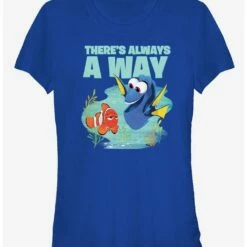 Buy 🤩 Disney Pixar Finding Nemo Always A Way 👧 Girls T-Shirt 💯