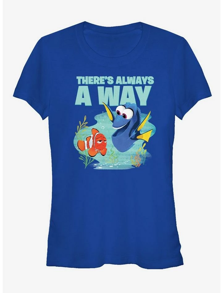 Buy 🤩 Disney Pixar Finding Nemo Always A Way 👧 Girls T-Shirt 💯