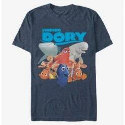 Cheap 🧨 Disney Pixar Finding Dory Whole Gang T-Shirt 🎉