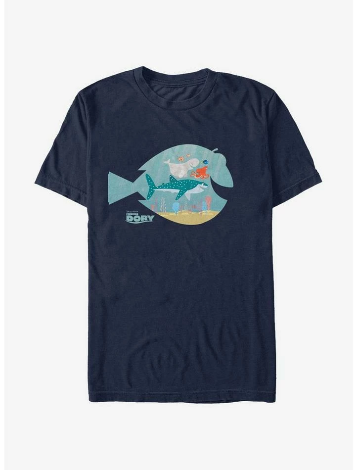 Deals 🤩 Disney Pixar Finding Dory Fish Frame T-Shirt 🤩