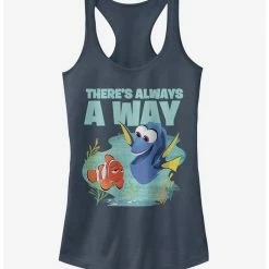 Best deal 🔥 Disney Pixar Finding Dory Always A Way 👧 Girls Tank 💯