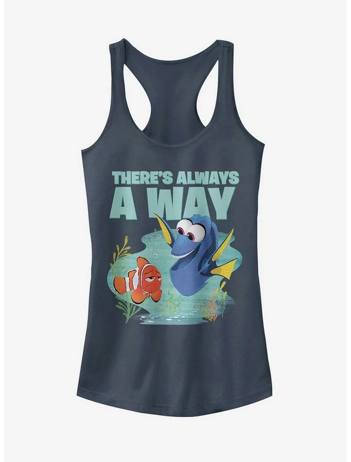 Best deal ๐ฅ Disney Pixar Finding Dory Always A Way ๐ง Girls Tank ๐ฏ