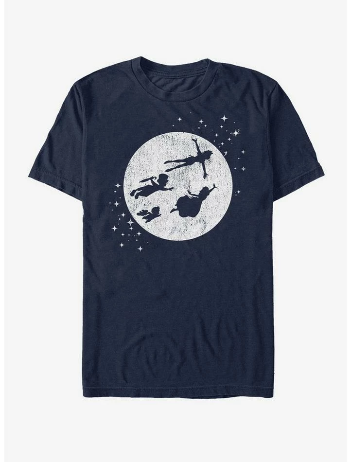 Coupon ๐ Peter Pan Fly Silhouette T-Shirt ๐ฅฐ