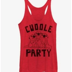 Best Pirce 🎉 Disney Pixar Finding Dory Cuddle Party Otters 👧 Girls Tank 👍