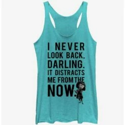 Discount 🤩 Disney Pixar The Incredibles Edna Mode Never Look Back 👧 Girls Tanks 🎉