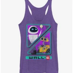Buy 😀 Disney Pixar Wall-E EVE Robot Triangle 👧 Girls Tank ❤️