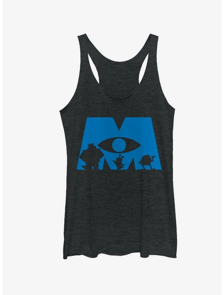 Flash Sale ๐ Monsters Inc. Logo Silhouette ๐ง Girls Tanks ๐งจ