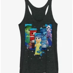 Coupon 🎉 Disney Pixar Inside Out Riley's Emotions Boxes 👧 Girls Tank ✔️