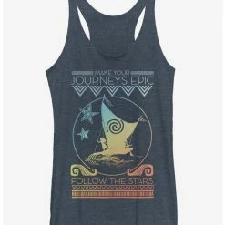 Cheap ❤️ Disney Moana Follow The Stars 👧 Girls Tank Top 🎁