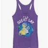 Best deal 🌟 Disney Pixar Inside Out Joy and Sadness Great Day 👧 Girls Tanks 🤩