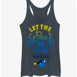 Discount ❤️ Disney Pixar Finding Dory Let the Sea be Your Guide 👧 Girls Tank 😉
