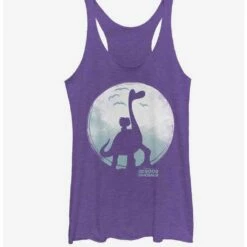 Cheap 😍 Disney Pixar The Good Dinosaur Arlo and Spot Moon 👧 Girls Tanks 🔔