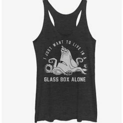 Best Sale 🔥 Disney Pixar Finding Dory Hank Glass Box Alone 👧 Girls Tank ✔️